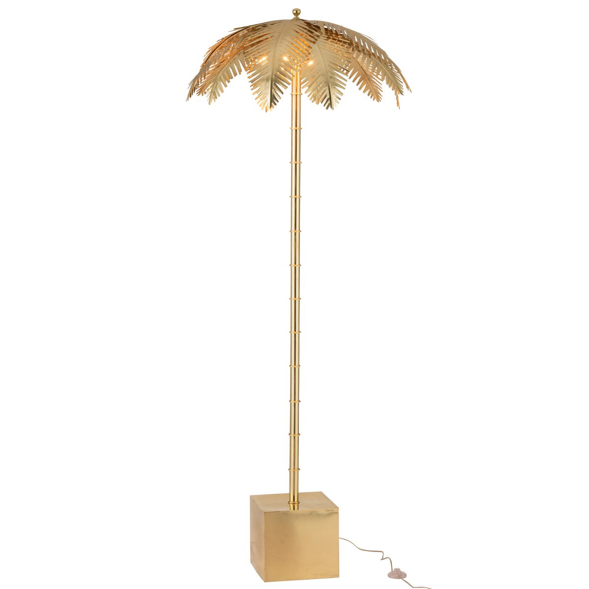 Torrus - Stehleuchte mit Kokosnussblatt-Design aus
