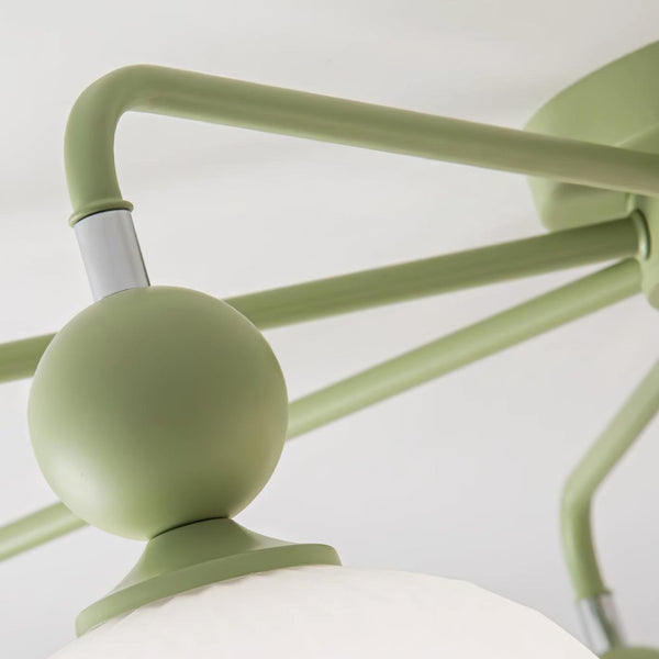 Rylee - Deckenleuchte aus Metall und Glas