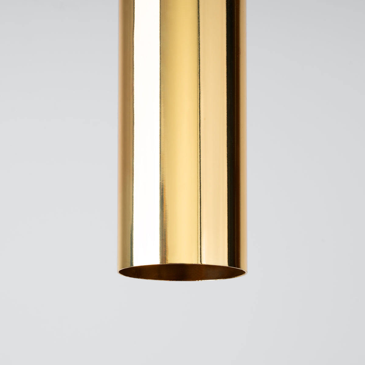LAGOS - Deckenleuchte 30 cm, polierter Goldstahl, 6 x 6 x 30