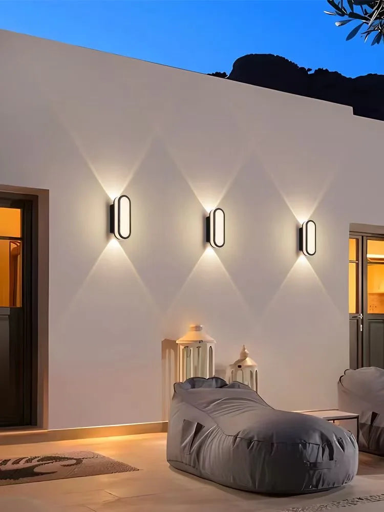 Terraza - IP65 LED-Wandleuchte 7W/10W aus Aluminium
