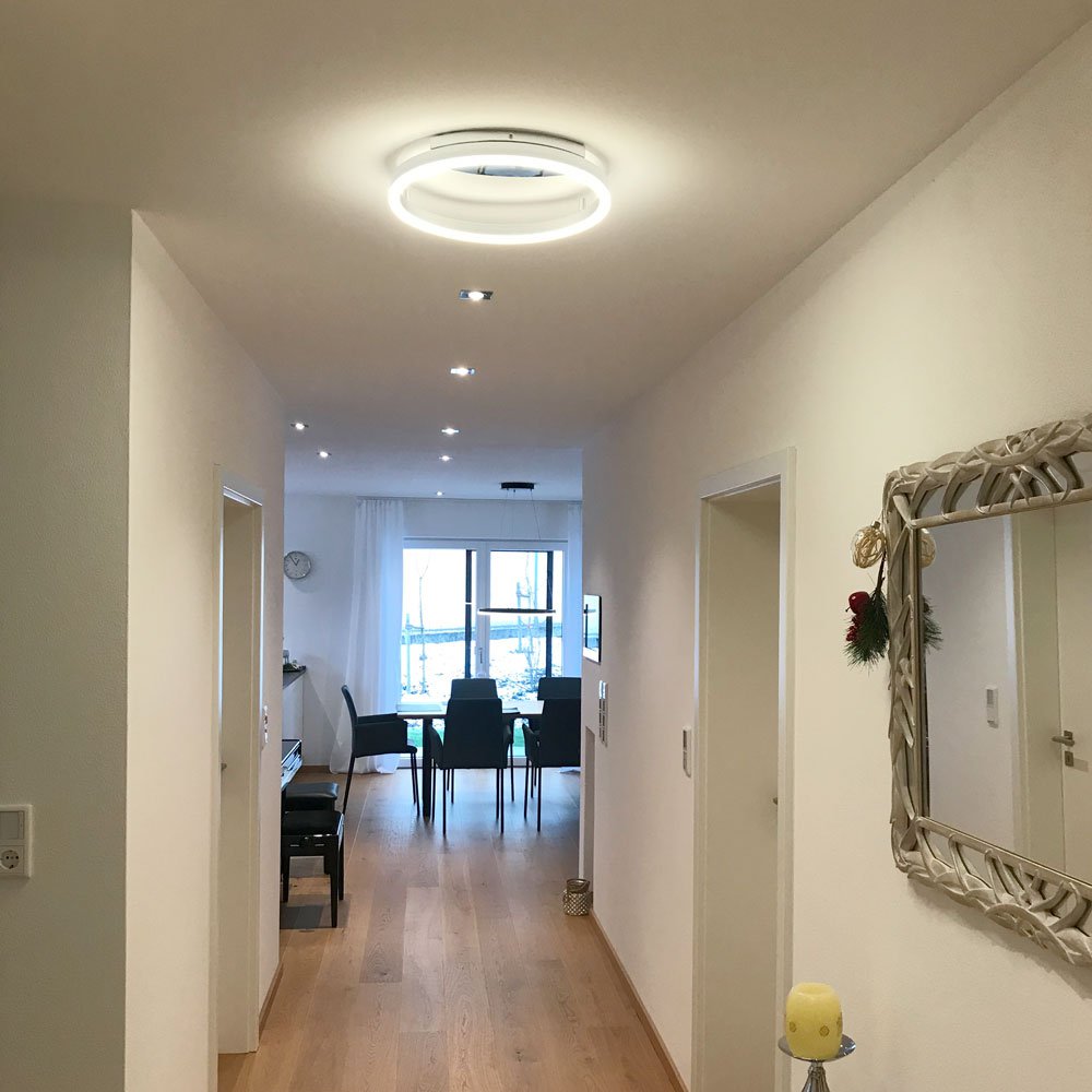 Stella - LED-Ringleuchte 40 für Wand und Decke