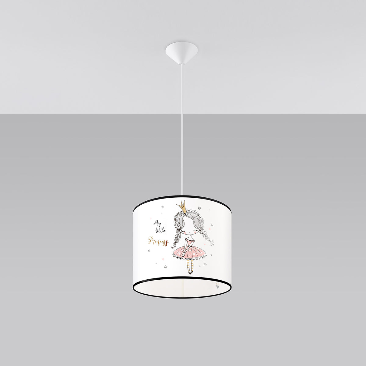 Plafona - Kinderzimmer-Hängeleuchte, 30 cm, bunt