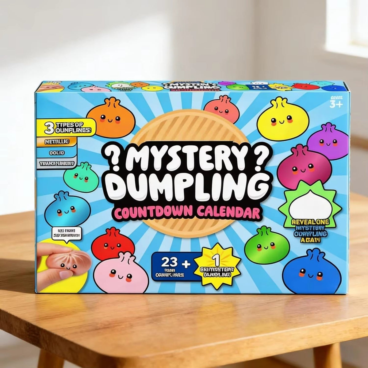 Squishora - Adventskalender mit 24 Squishy-Figuren
