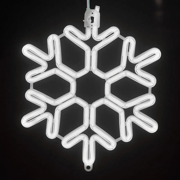 Natura - LED-Schneeflockenlicht für den Außenbereich