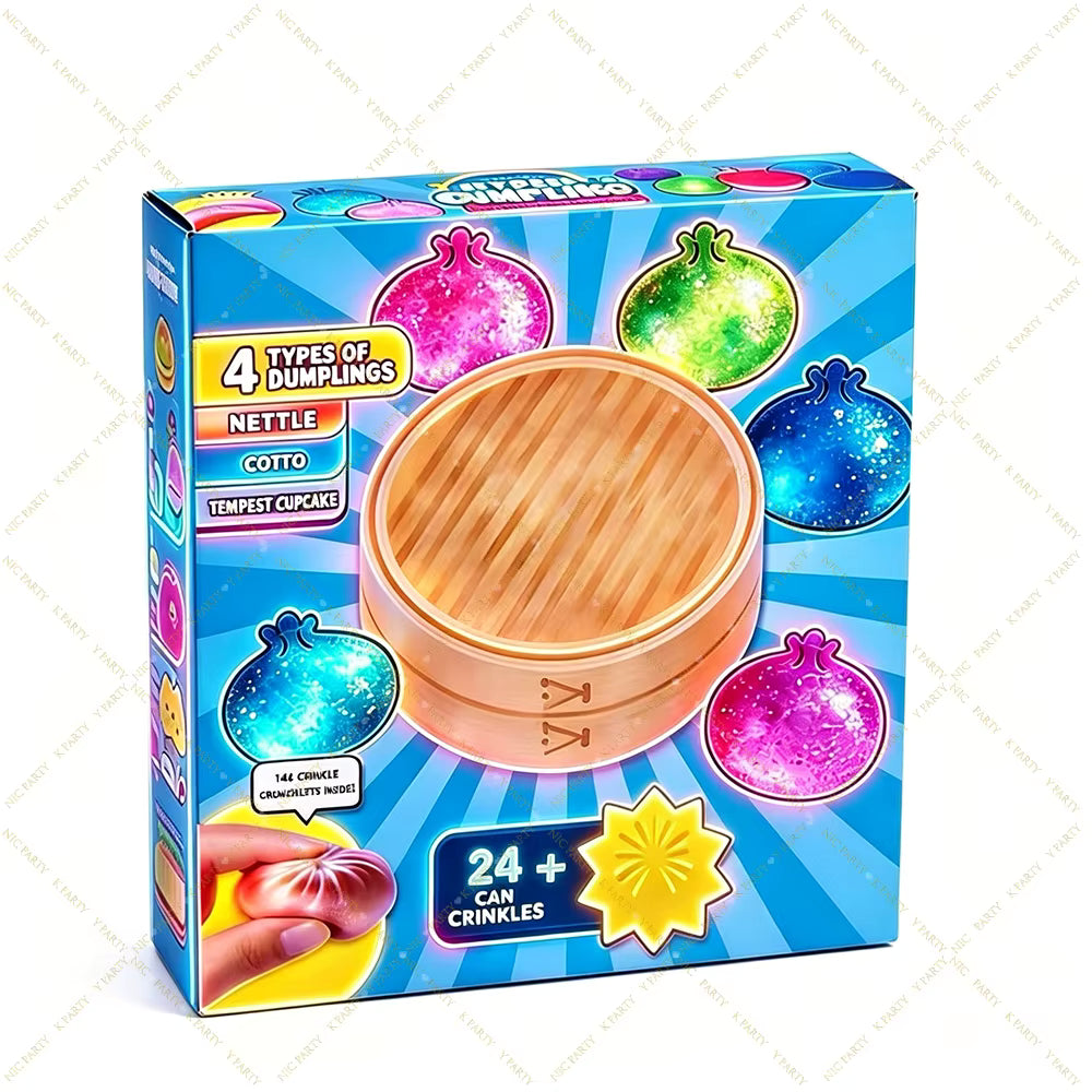 FoamJoy - Adventskalender mit 24 Squishy-Spielzeugen