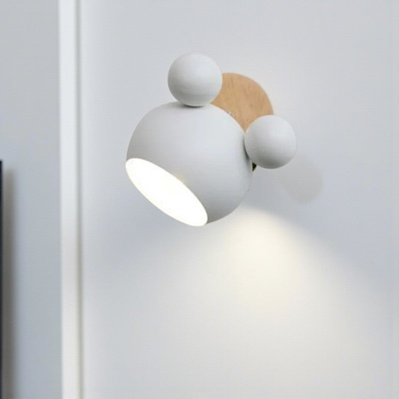 Moderne LED Wandleuchte für Kinderzimmer Sicher Stilvolle Nachtbeleuchtung für Zuhause