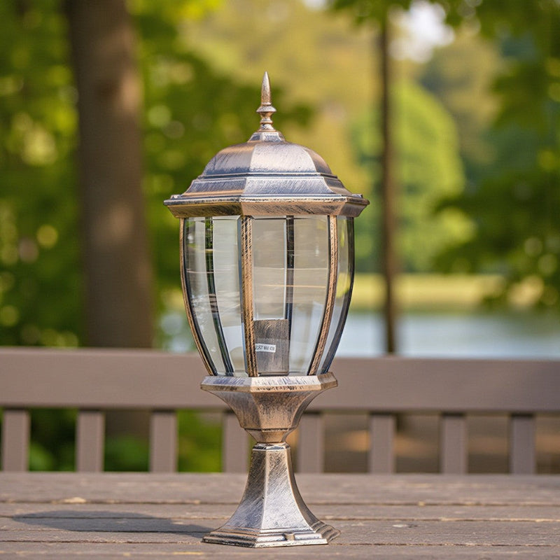 Wasserdichte Solar-LED-Außenwandleuchte für Gartenbeleuchtung