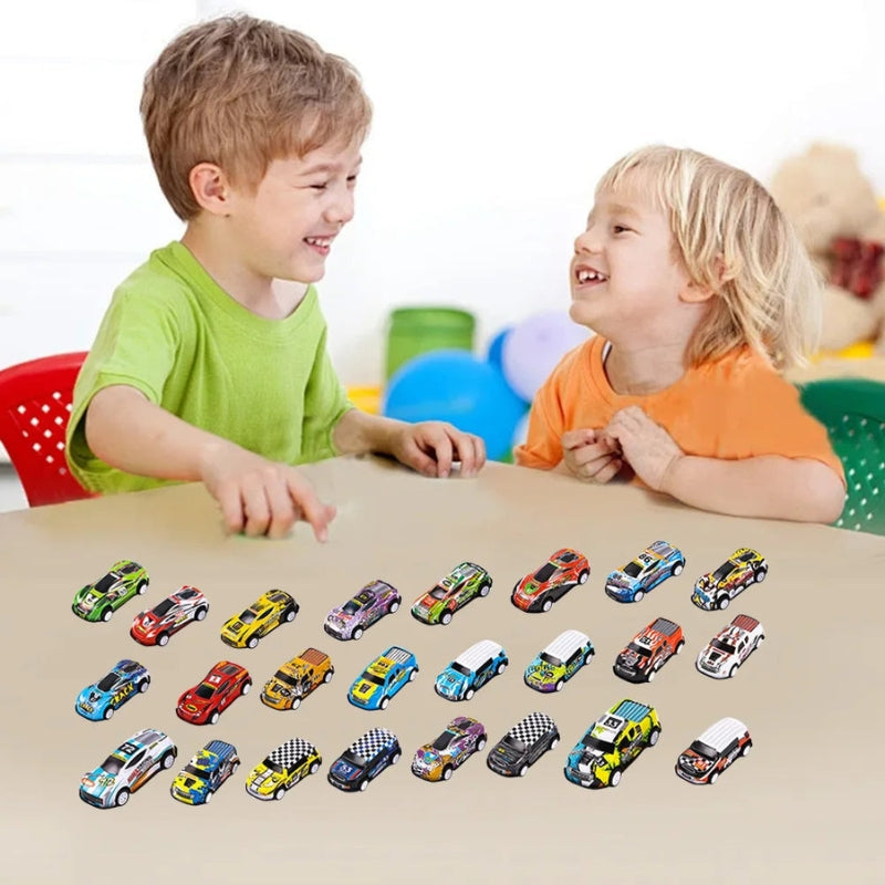 Motormas - Adventskalender mit Mini-Spielzeugautos