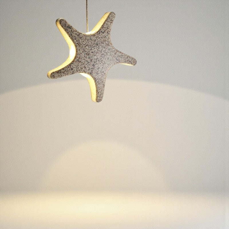 LED-Außenwandleuchte in Sternform