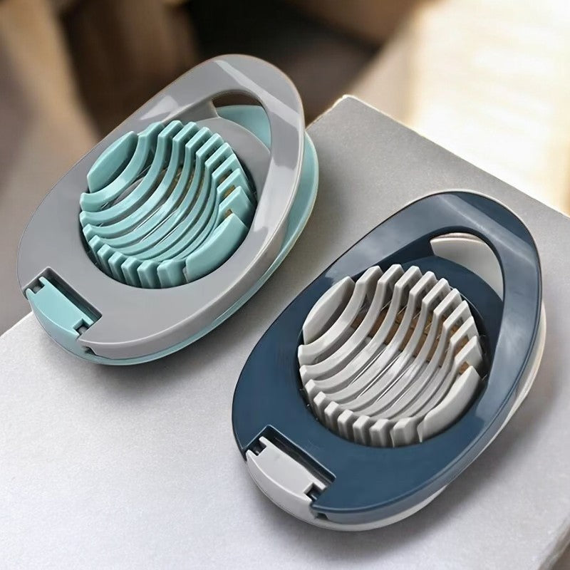 Multifunktionaler Eierschneider für schnelle und gleichmäßige Scheiben