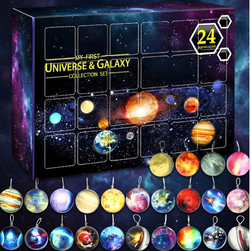 Cosmerry - Adventskalender mit Planetenanhängern