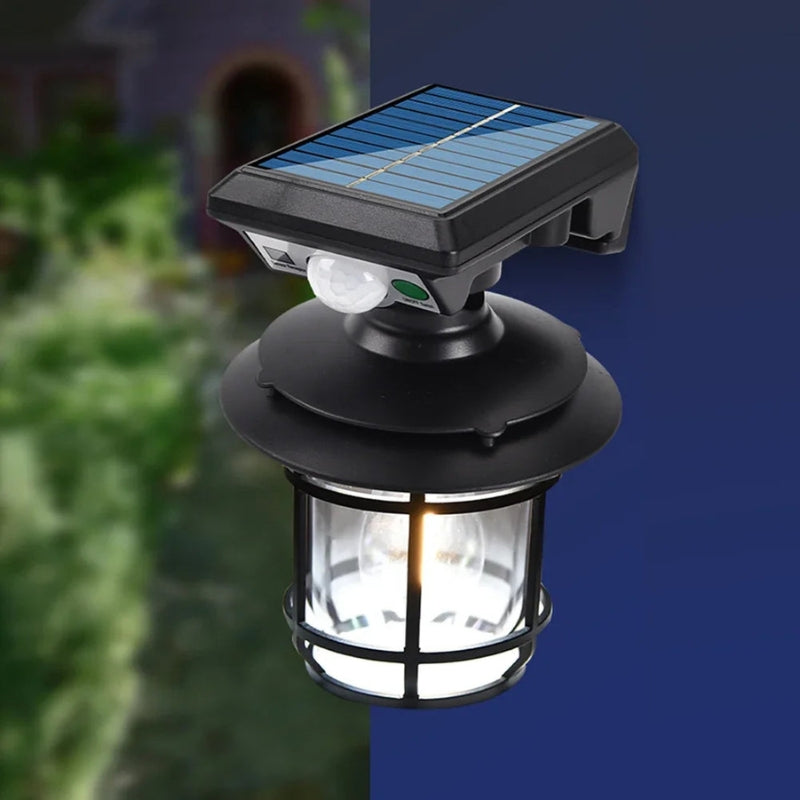 Raya - Solar LED Wandlicht mit Bewegungsmelder für Außen