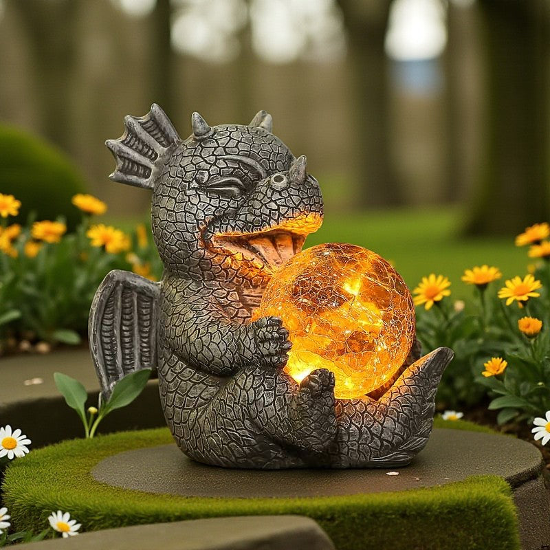 Wiederaufladbare Drachenlampe für gemütliches und stimmungsvolles Licht