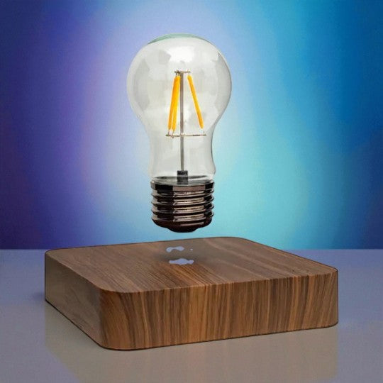 Stilvolle Lampe mit schwebender Glühbirne für einzigartiges Dekor und moderne Innenräume