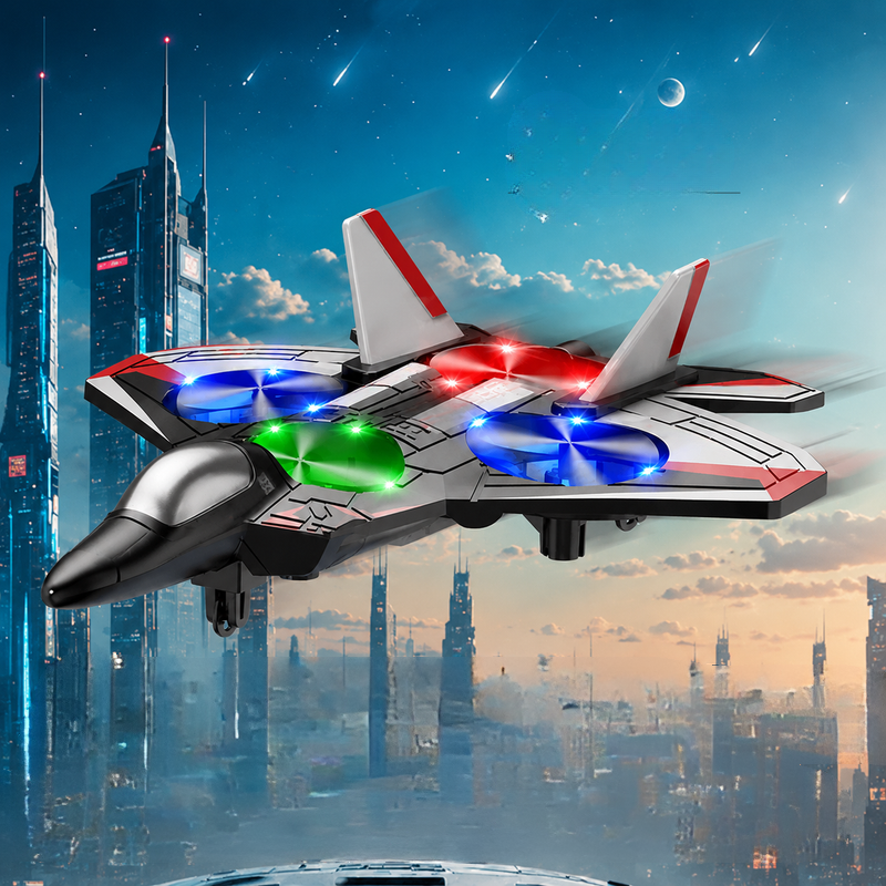JetSpin - Ferngesteuertes Jet-Spielzeug mit 360°-Stunt-Fähigkeit