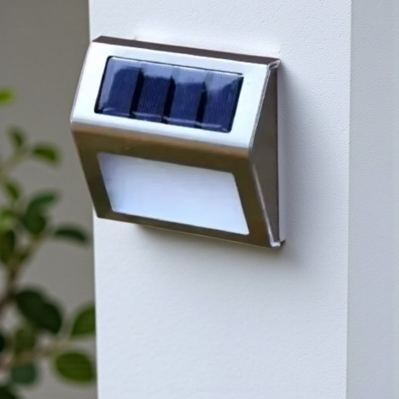 LED Gartenlampe mit Solardesign Beleuchtung für Außenwege