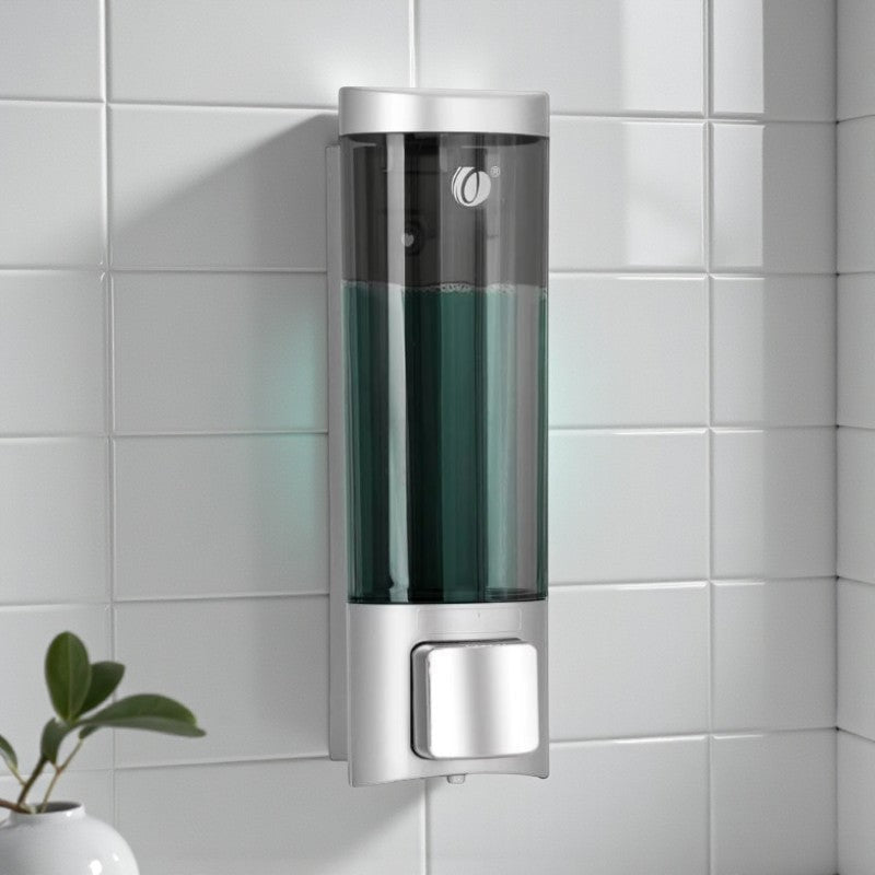 Nachfüllbarer wandmontierter Seifenspender für den Hausgebrauch mit praktischem