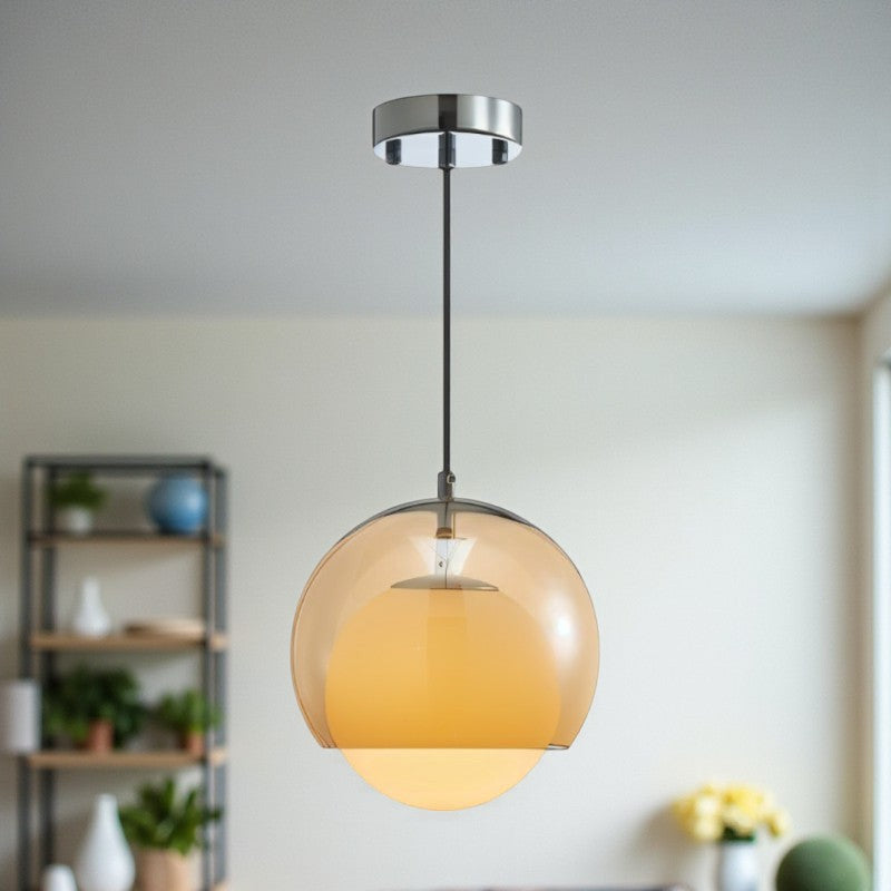 LED-Hängeleuchte mit Kugeldesign für Innenbeleuchtung