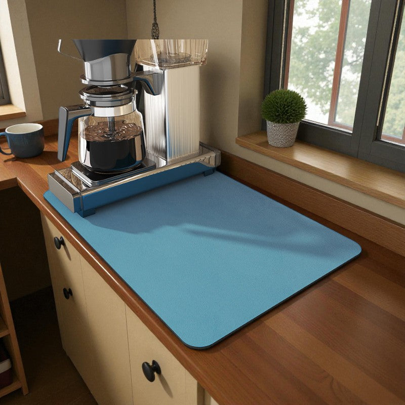 Abtropfmatte zur Küchenorganisation für ordentliche und aufgeräumte Arbeitsflächen