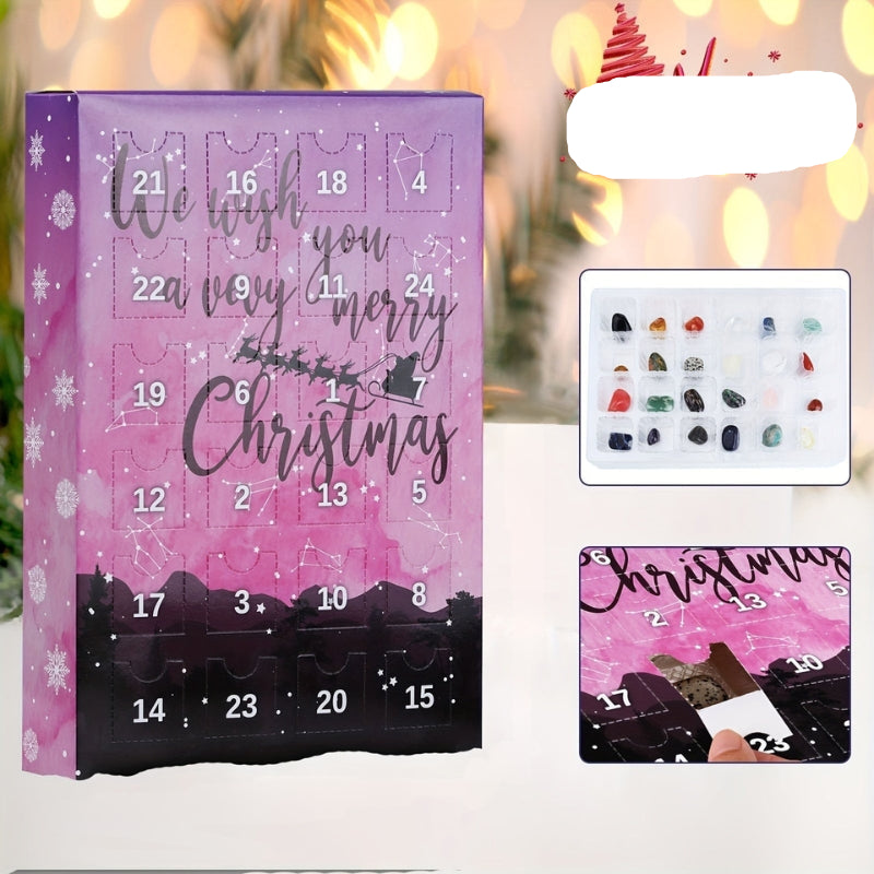 StoneMira - Adventskalender mit natürlichen Steinen für die Saison