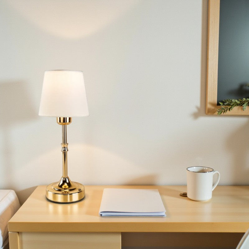 Wiederaufladbare Schreibtischlampe mit kabellosem Design