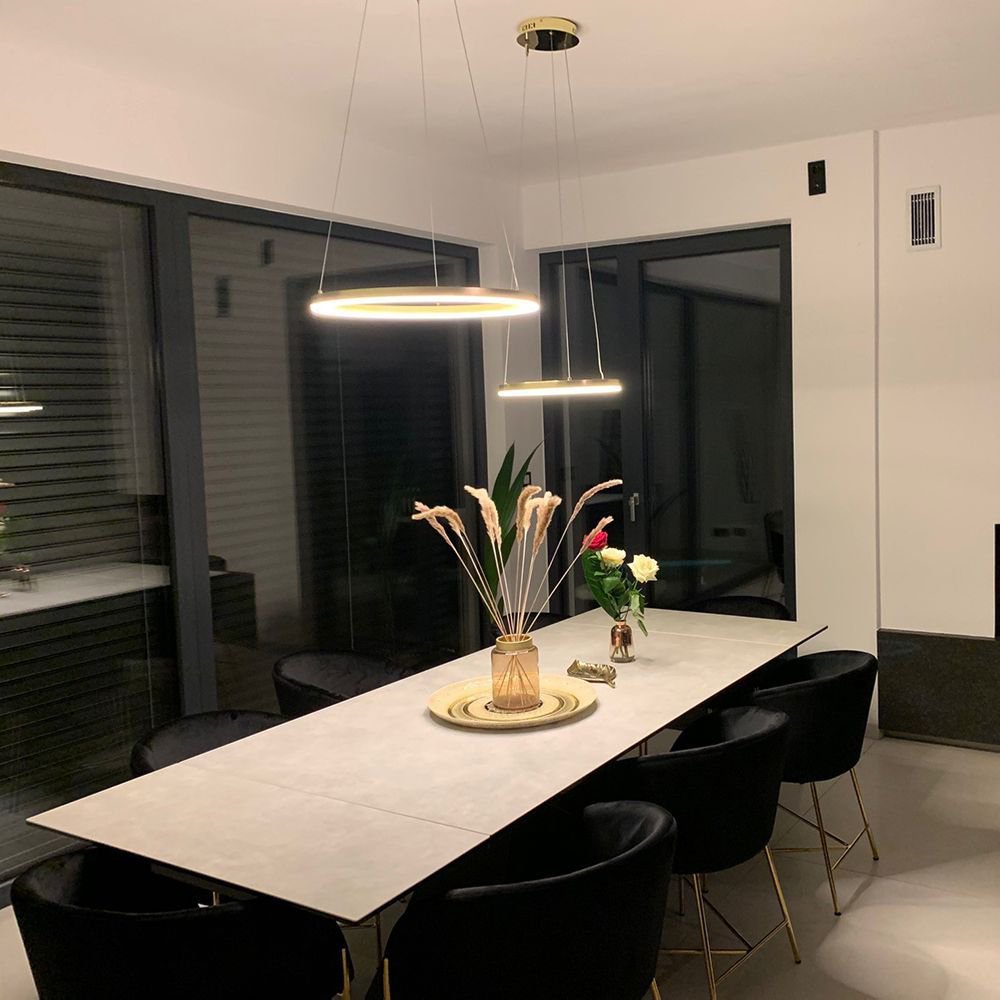 Nimbus - LED-Ring-Pendelleuchte 60 cm Direktlicht