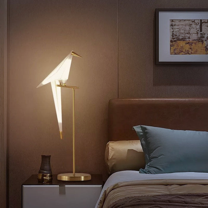 Magnetische - Origami Vogel Lampe