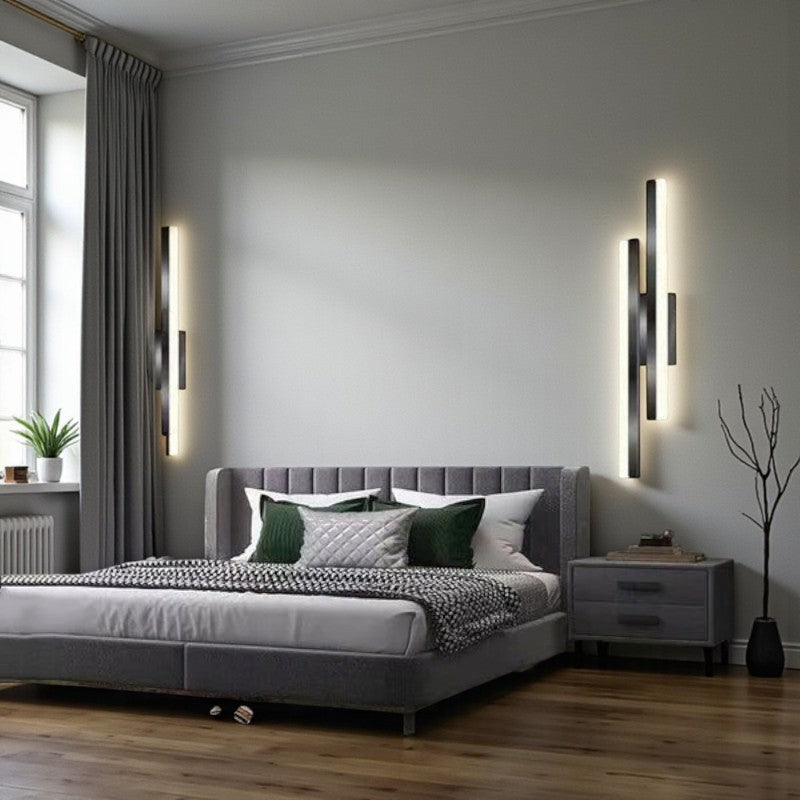 Elegante LED-Wandleuchte für stimmungsvolle Beleuchtung  die moderne Räume schafft