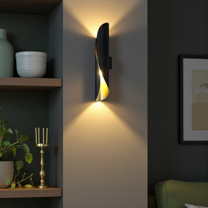 Elegante LED-Wandleuchte mit verstellbarer Helligkeit und Farbtemperatur