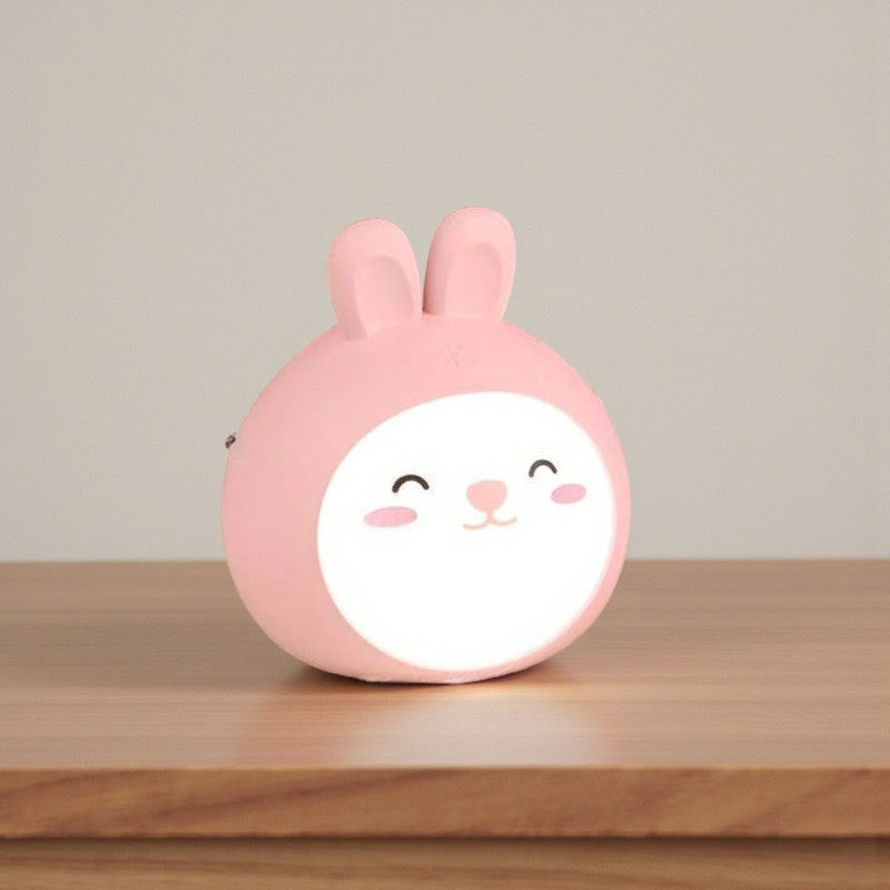 USB-wiederaufladbare LED-Nachtlampe mit niedlichem, kinderfreundlichem Design