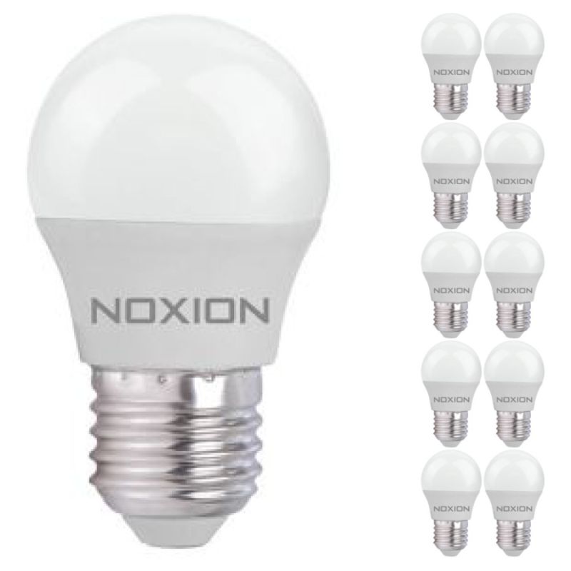 Lumia - Vorteilspack 10x Noxion Lucent Classic LED E27 Kugel