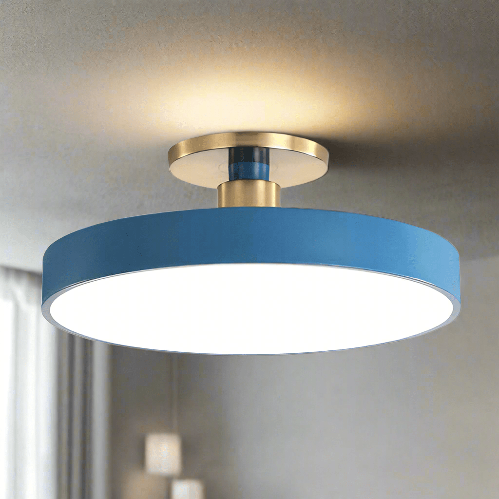 Plafona - Runde LED-Aufbauleuchte im skandinavischen Stil