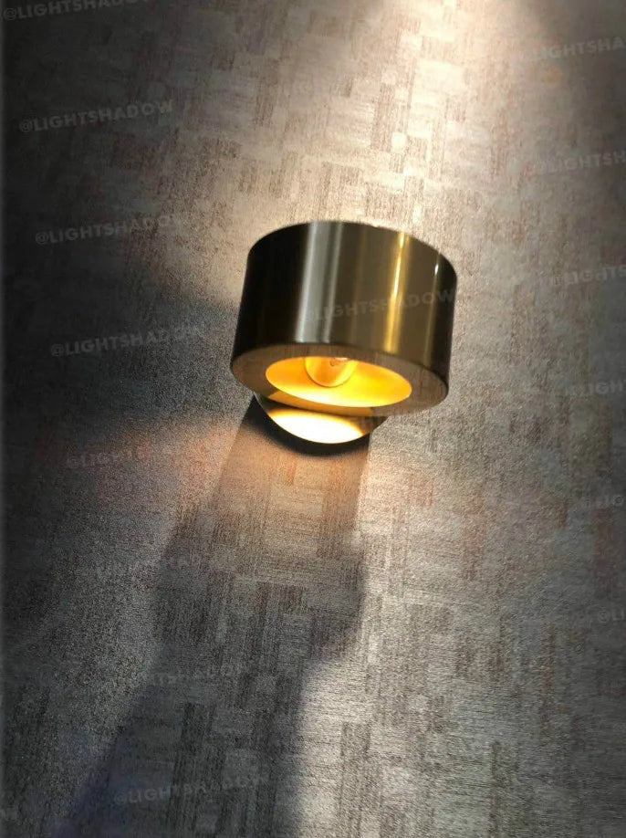 Nordische - LED-Wandleuchte Schwarz/Gold