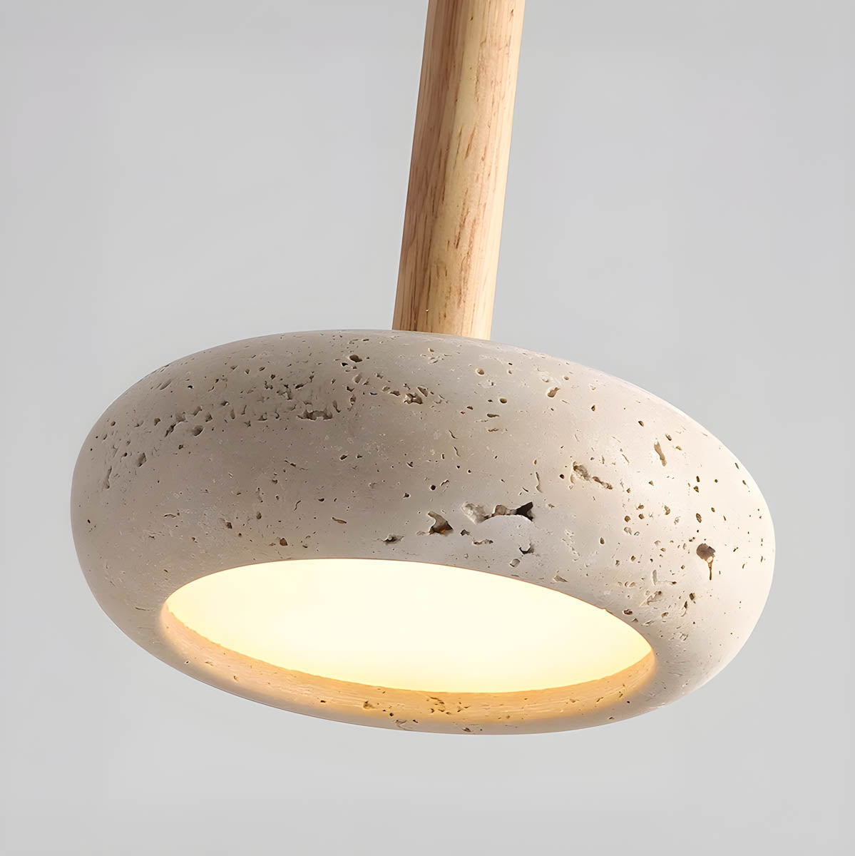 Orbita - Wabi-Sabi Pendelleuchte Travertin
