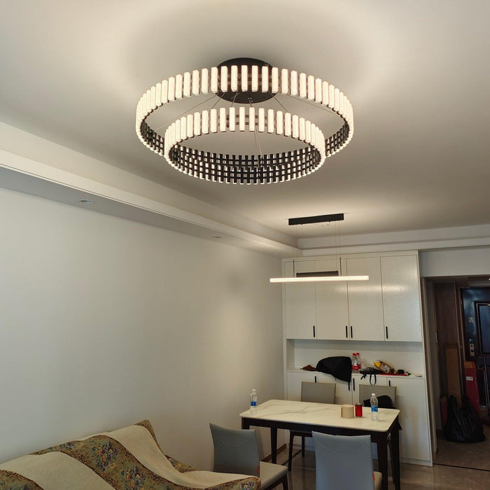 Celira - LED-Kronleuchter-Pendelleuchte im Karussell-Design