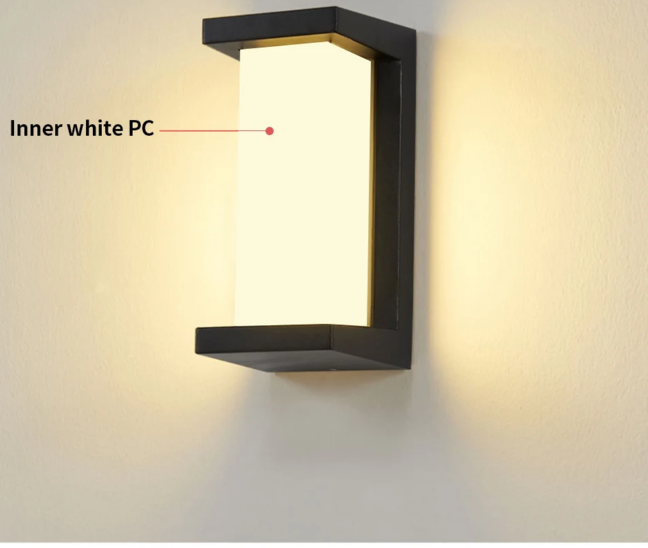 Natura - IP65 LED-Außenwandleuchte mit Radarsensor