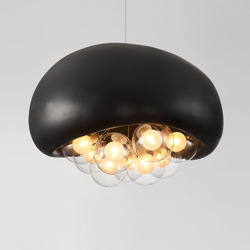 Khmara - Bubbles Pendelleuchte in Weiß/Schwarz/Grau