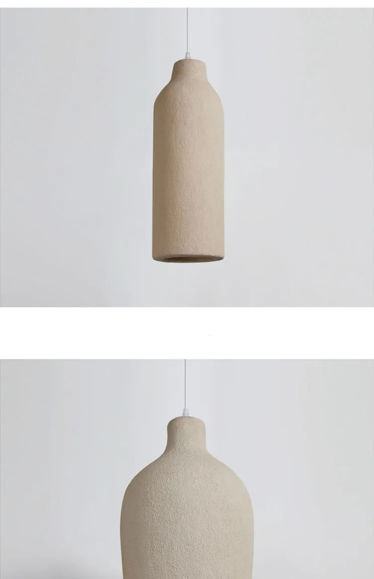 Celira - Moderne Pendelleuchte aus Polymer und Eisen