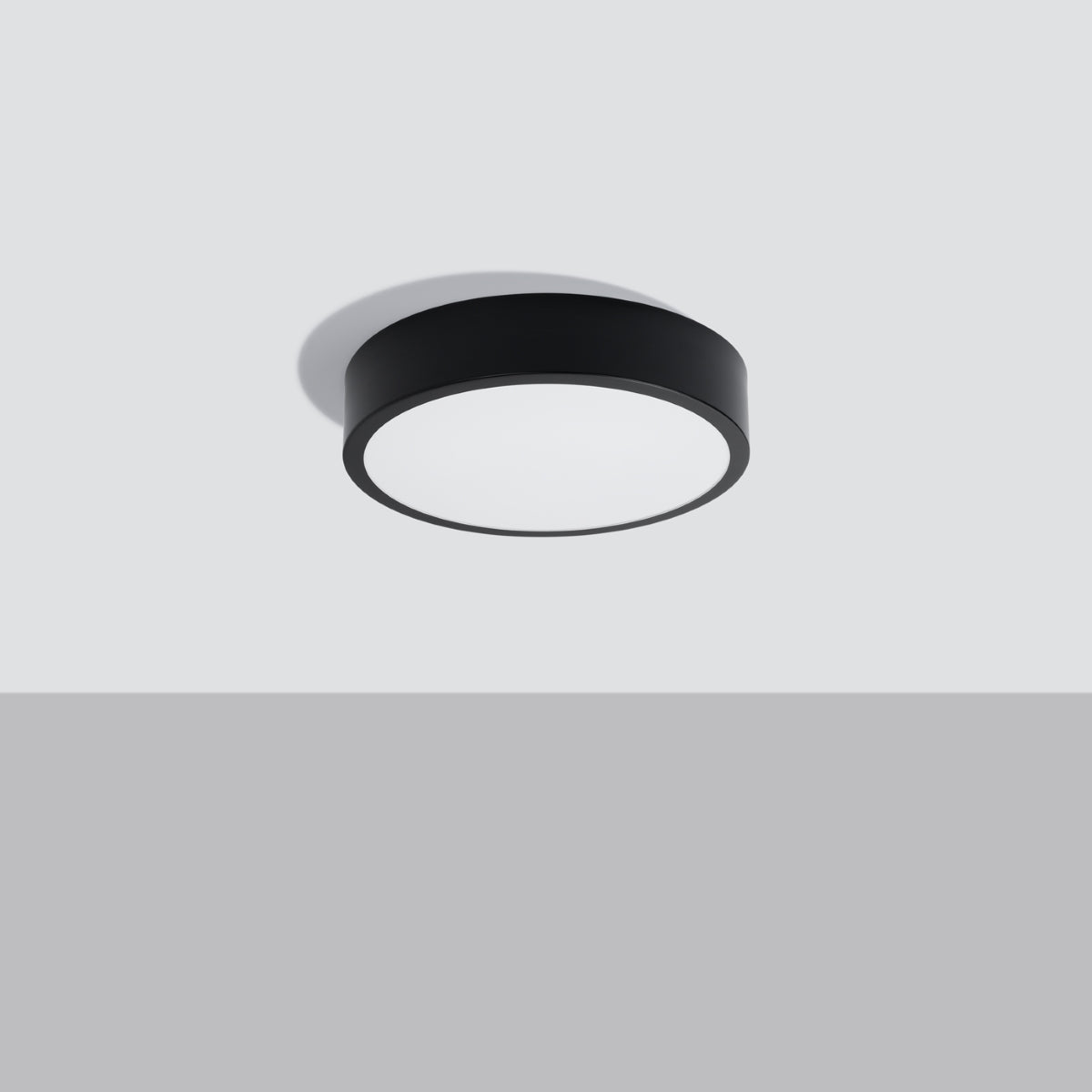 Lucero - LED Deckenlampe Ø30 cm Schwarz