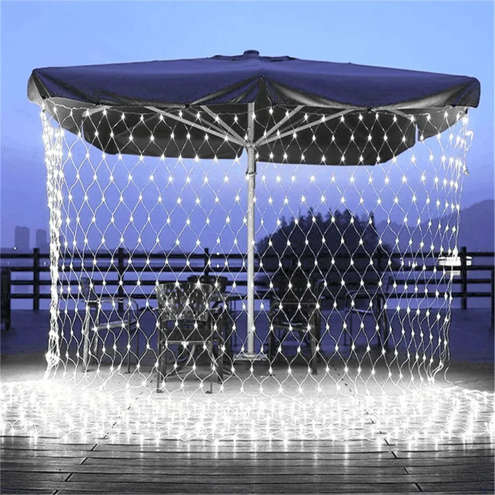 LumiGrid - Netz LED Lichterkette mit 8 Modi