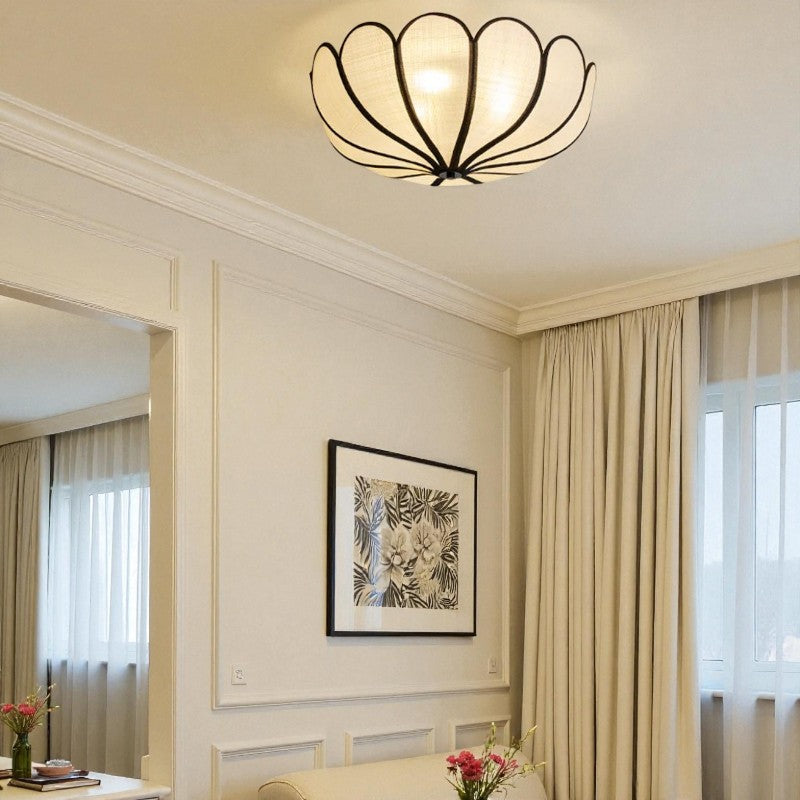 Florale Deckenleuchte für elegante und gemütliche Innenbeleuchtung