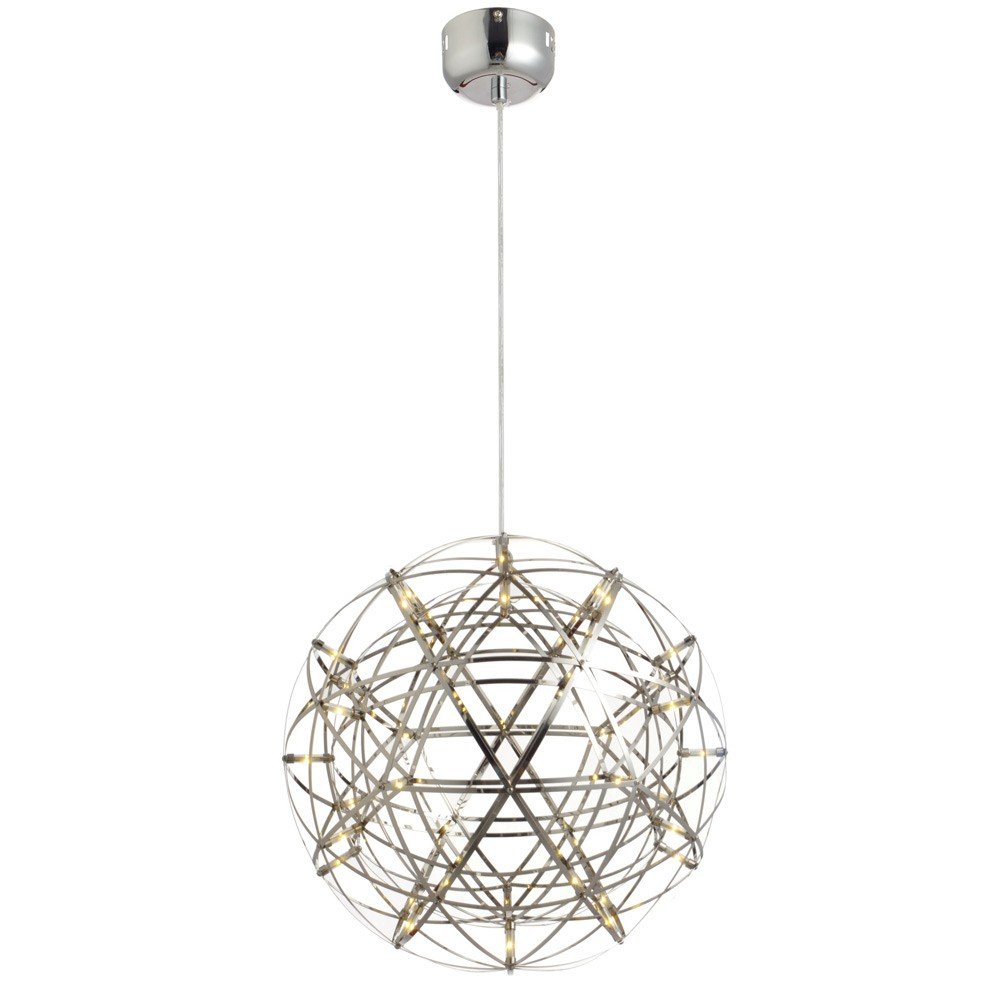 Lucero - LED-Pendelleuchte, 50 cm, Metallbänder