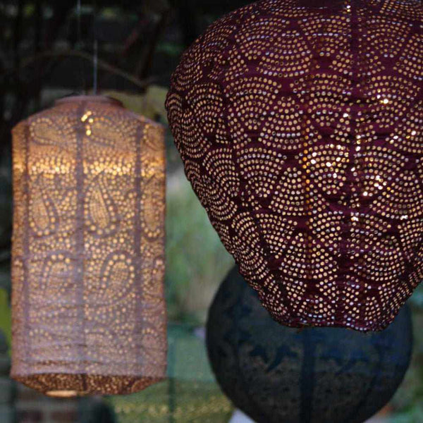 Solarlaterne - Heißluftballon-Design