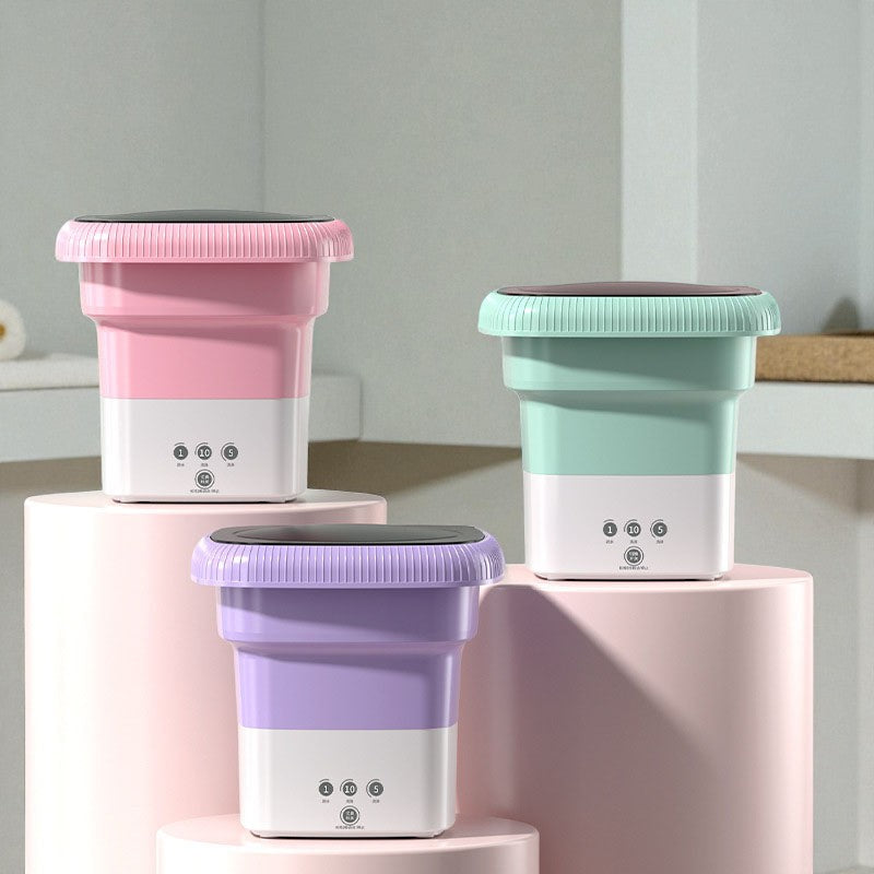 Tragbare faltbare Waschmaschine für smartes Waschen