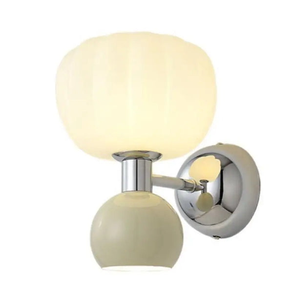 Luara - Moderne LED-Wandleuchte, cremefarbenes Harz