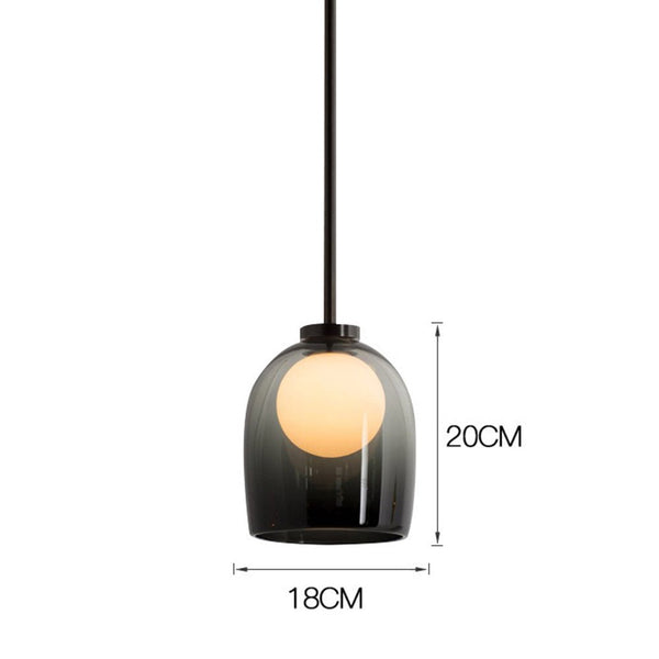 Aurela - Moderne Pendelleuchte mit Glaskugel