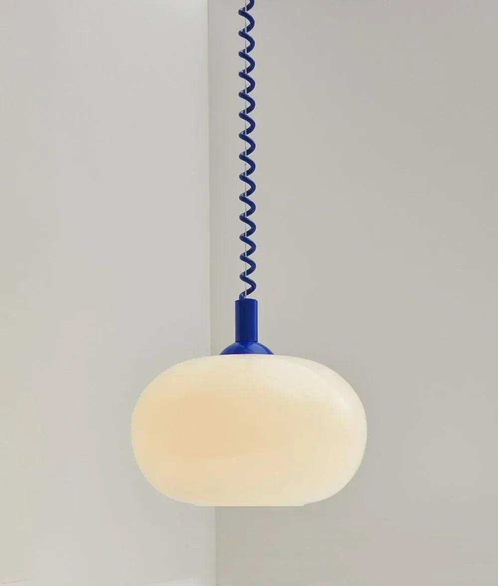 Minimalistische - Glaspendelleuchte mit LED