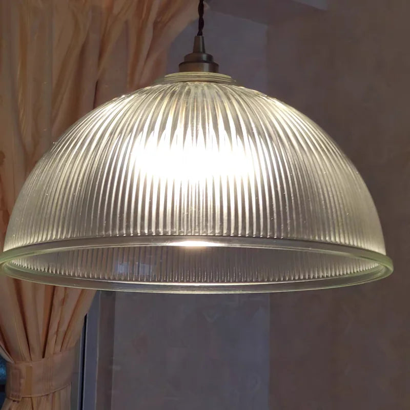 Nimbus - LED-Pendelleuchte aus Kupfer und Glas