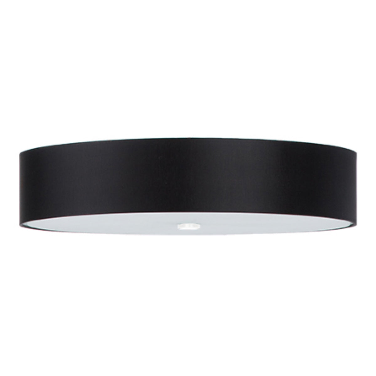 Lucero - Deckenleuchte 60 cm, schwarz, aus Stahl, Glas und