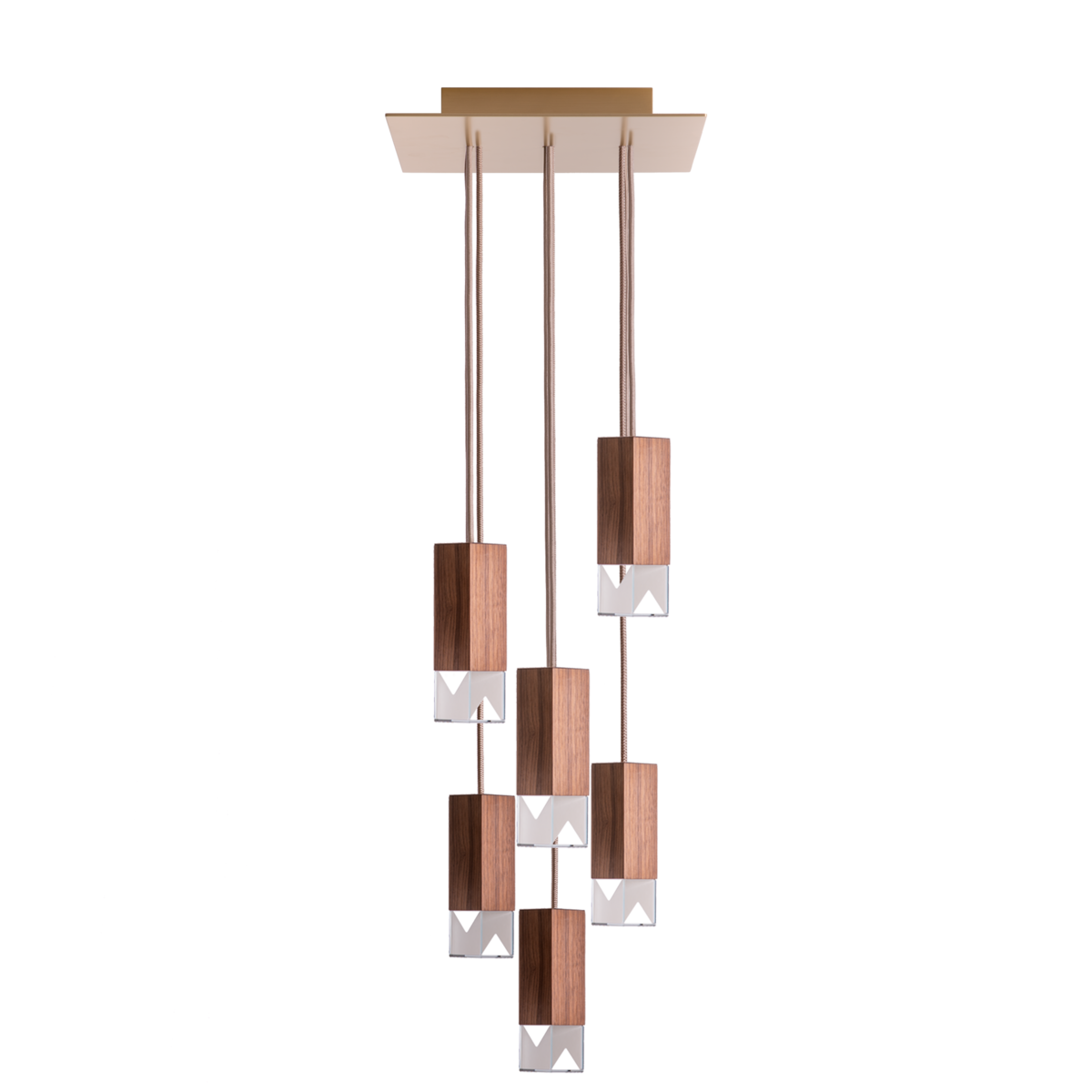 FORMAMINIMA - Lampe/Kronleuchter aus Holz